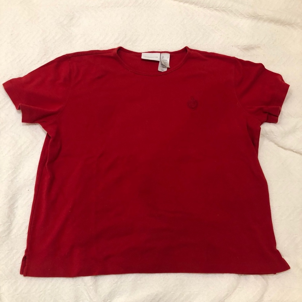 Liz Claiborne Red T-Shirt